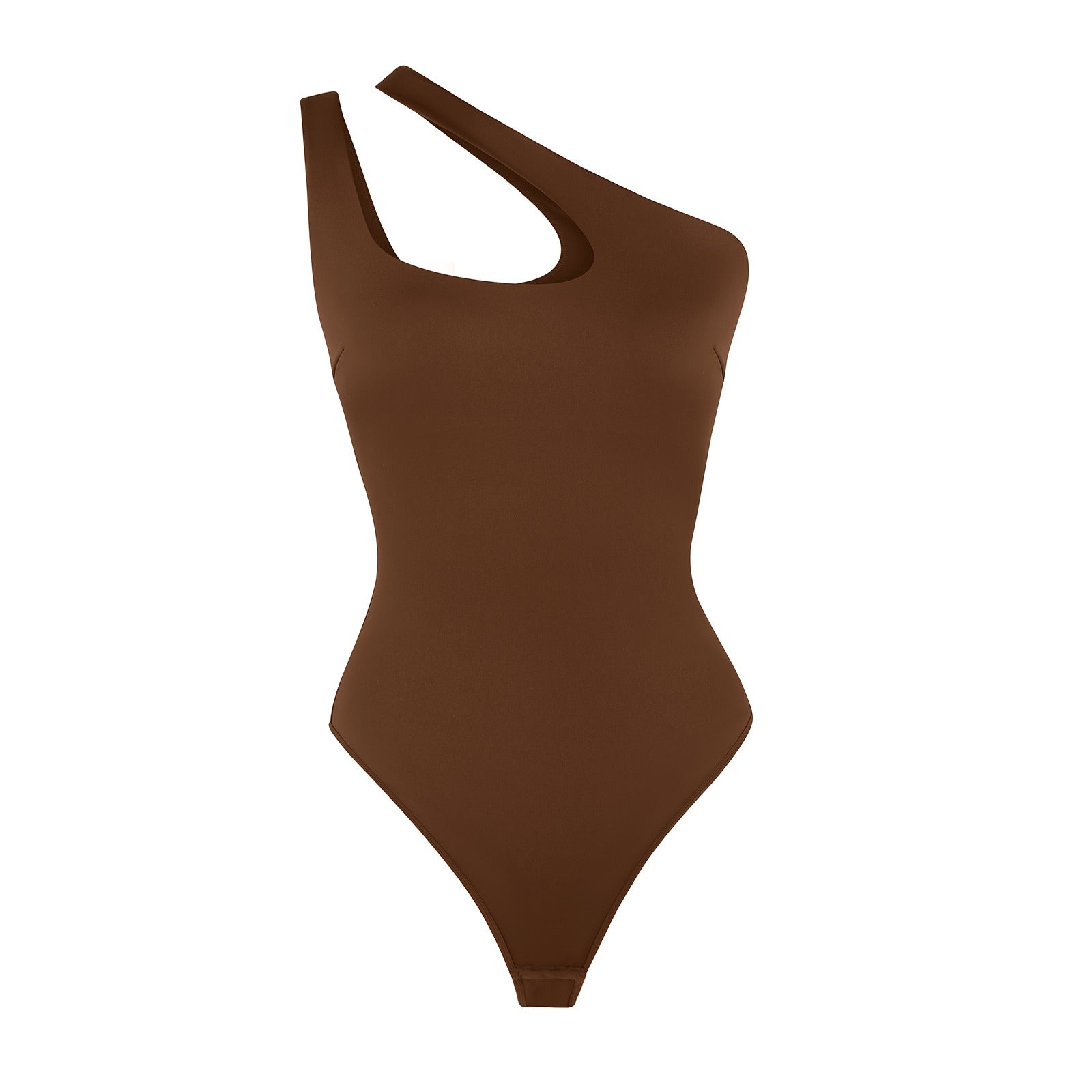 Power Curve One-Shoulder Bodysuit